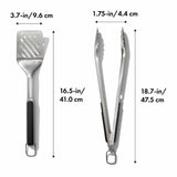 OXO Good Grips Grilling Turner and Tongs Set J4
