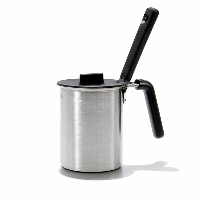Grilling Basting Pot and Brush Set N5