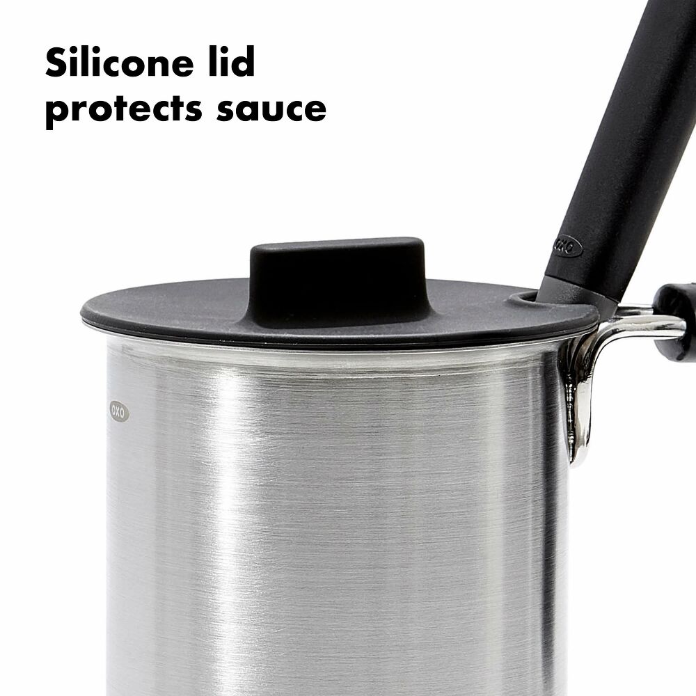 Grilling Basting Pot and Brush Set N5