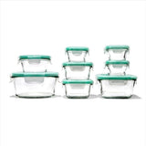 16 Piece Glass Smart Seal Everyday Container Set R2