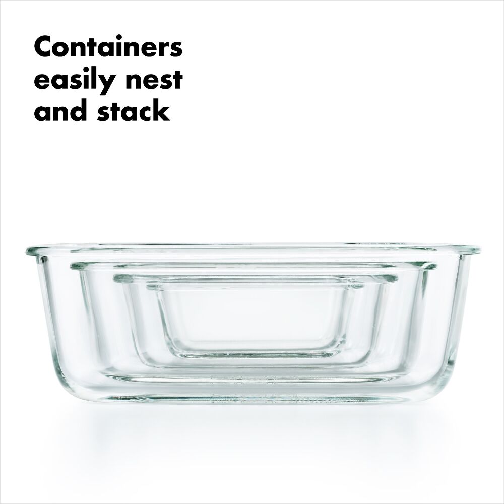 16 Piece Glass Smart Seal Everyday Container Set R2