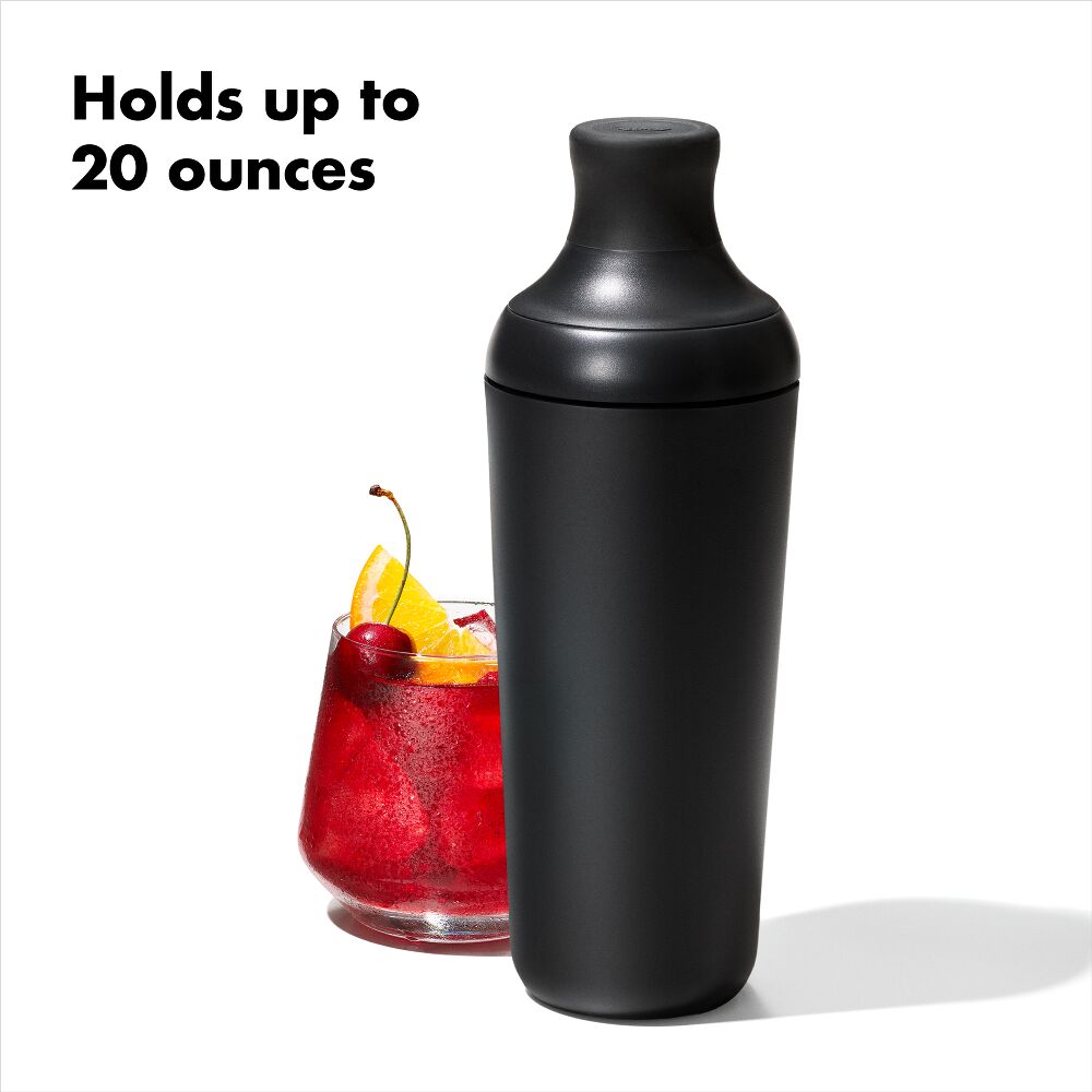 OXO Good Grips Plastic Cocktail Shaker- 20 oz/590 mL capacity R6
