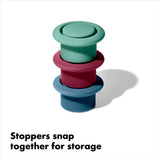 OXO Good Grips Silicone Wine Stoppers X8