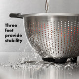 Stainless Steel 3 qt./ 2.8L Colander V6