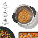 Stainless Steel 3 qt./ 2.8L Colander V6