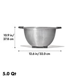 5 Qt Stainless Steel Colander B9