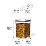 OXO Good Grips Pet POP Container – 4.4 Qt/4.2 L with Scoop Q1