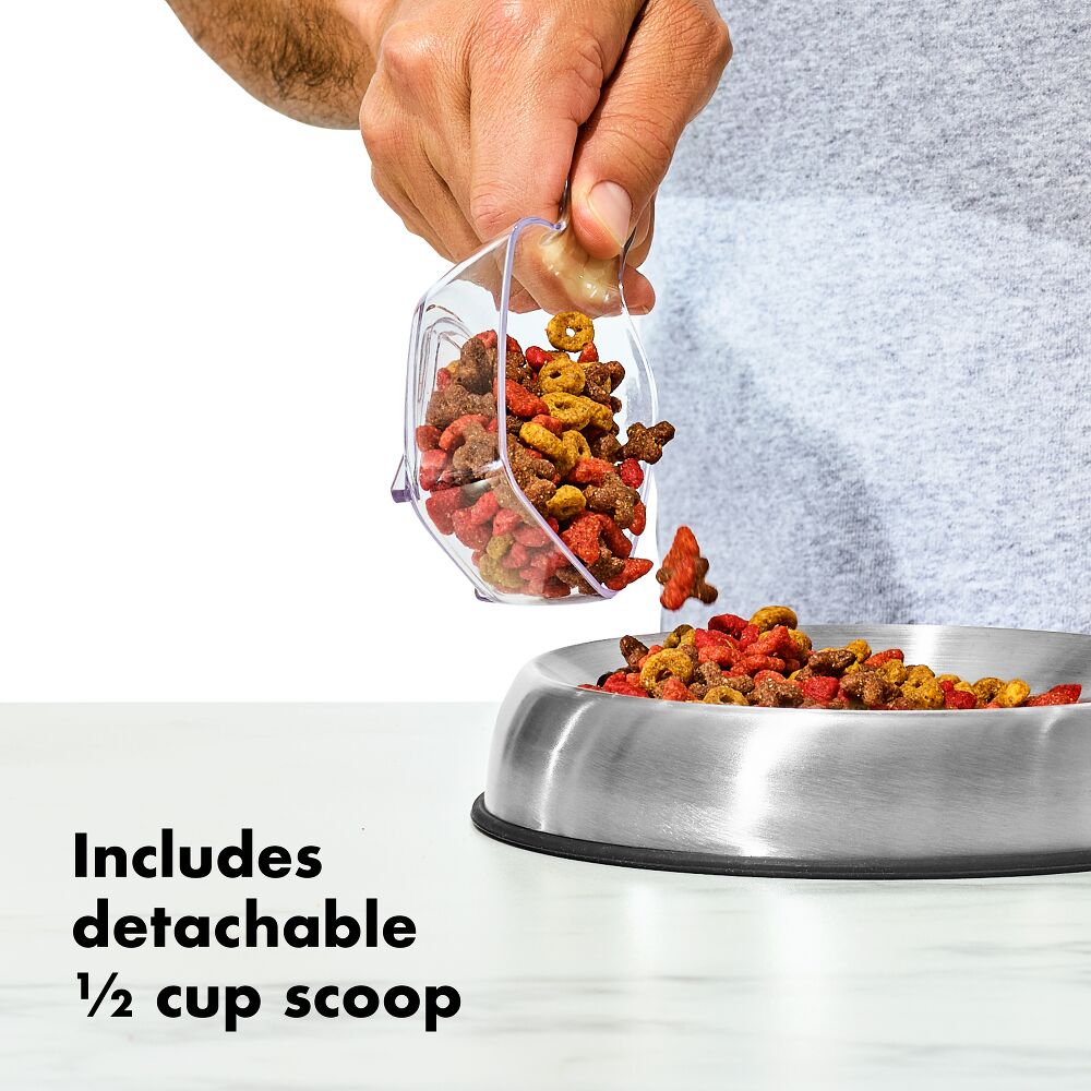 OXO Good Grips Pet POP Container – 6.0 Qt/5.7 L with Half Scoop J9