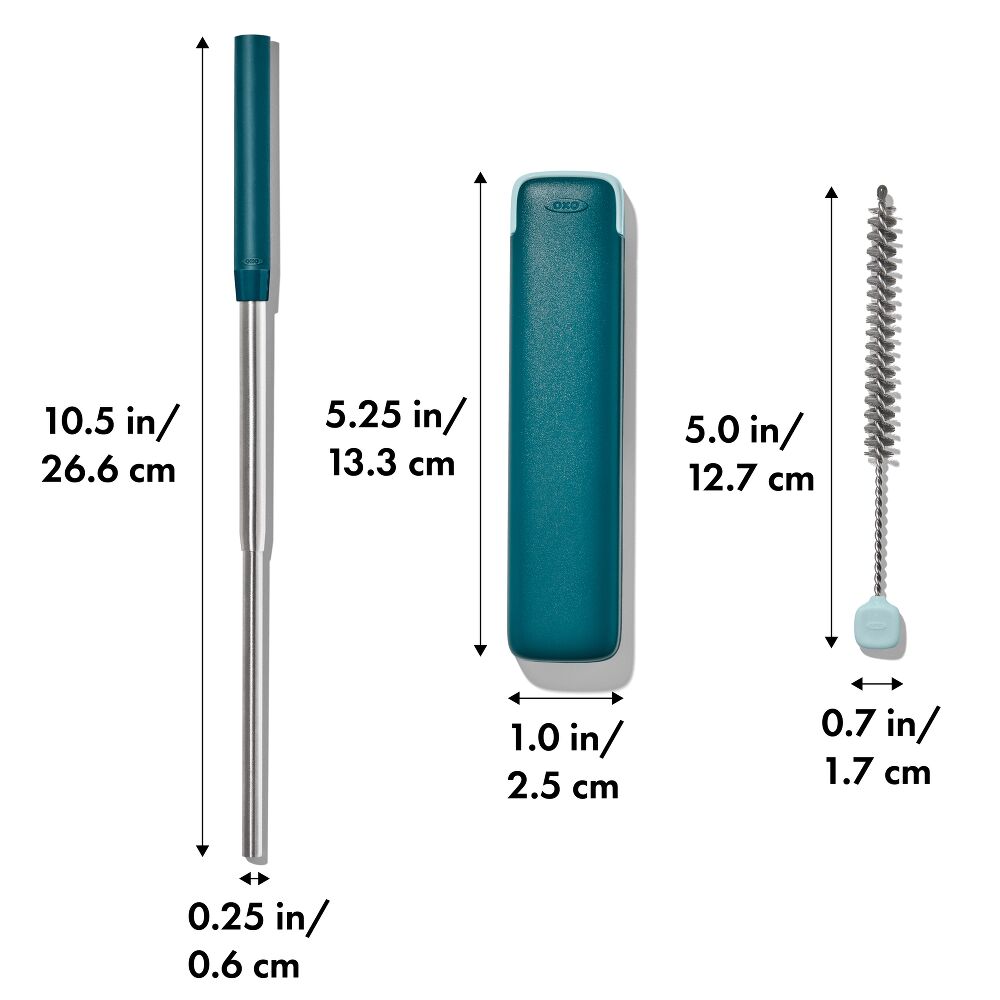 Collapsible Straw With Case J1
