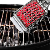 Coiled Grill Brush With Replaceable Head T7