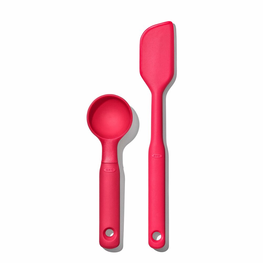 Silicone Cookie Scoop & Small Spatula Set B2