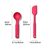 Silicone Cookie Scoop & Small Spatula Set P5