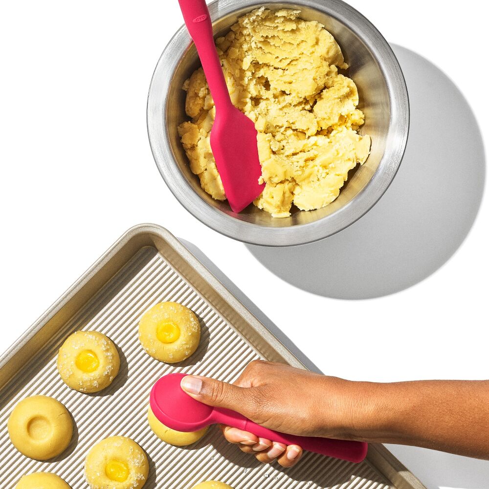 Silicone Cookie Scoop & Small Spatula Set P5