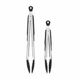 2-Piece Tongs with Nylon Heads Set T8