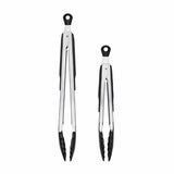 2-Piece Tongs with Nylon Heads Set T8