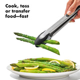 2-Piece Tongs with Nylon Heads Set T8