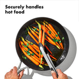 2-Piece Tongs with Nylon Heads Set T8