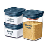 8-Piece Prelabeled Baking POP Container Set V4
