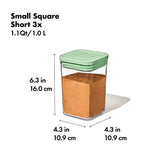 3-Piece POP Container Set with Mini Scoops B6
