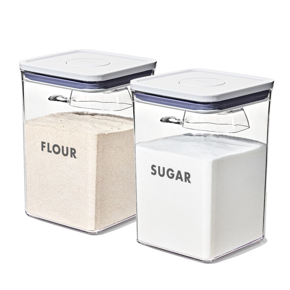 8-Piece Prelabeled Baking POP Container Set V4