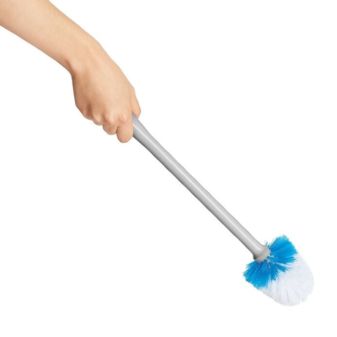 Compact Toilet Brush & Canister L4