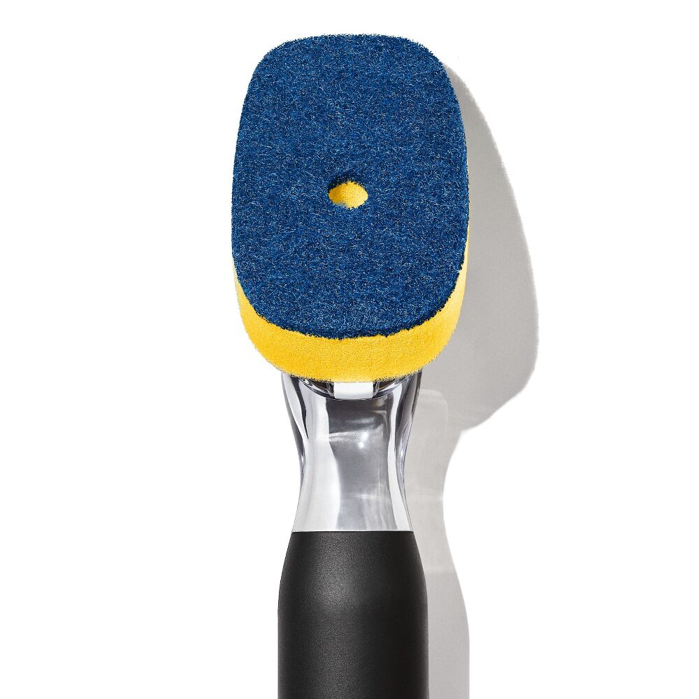 Soap Dispensing Dish Scrub D1