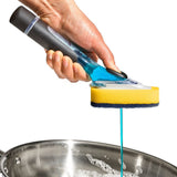 Soap Dispensing Dish Scrub D1