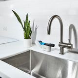 Soap Dispensing Dish Brush Storage Set M5