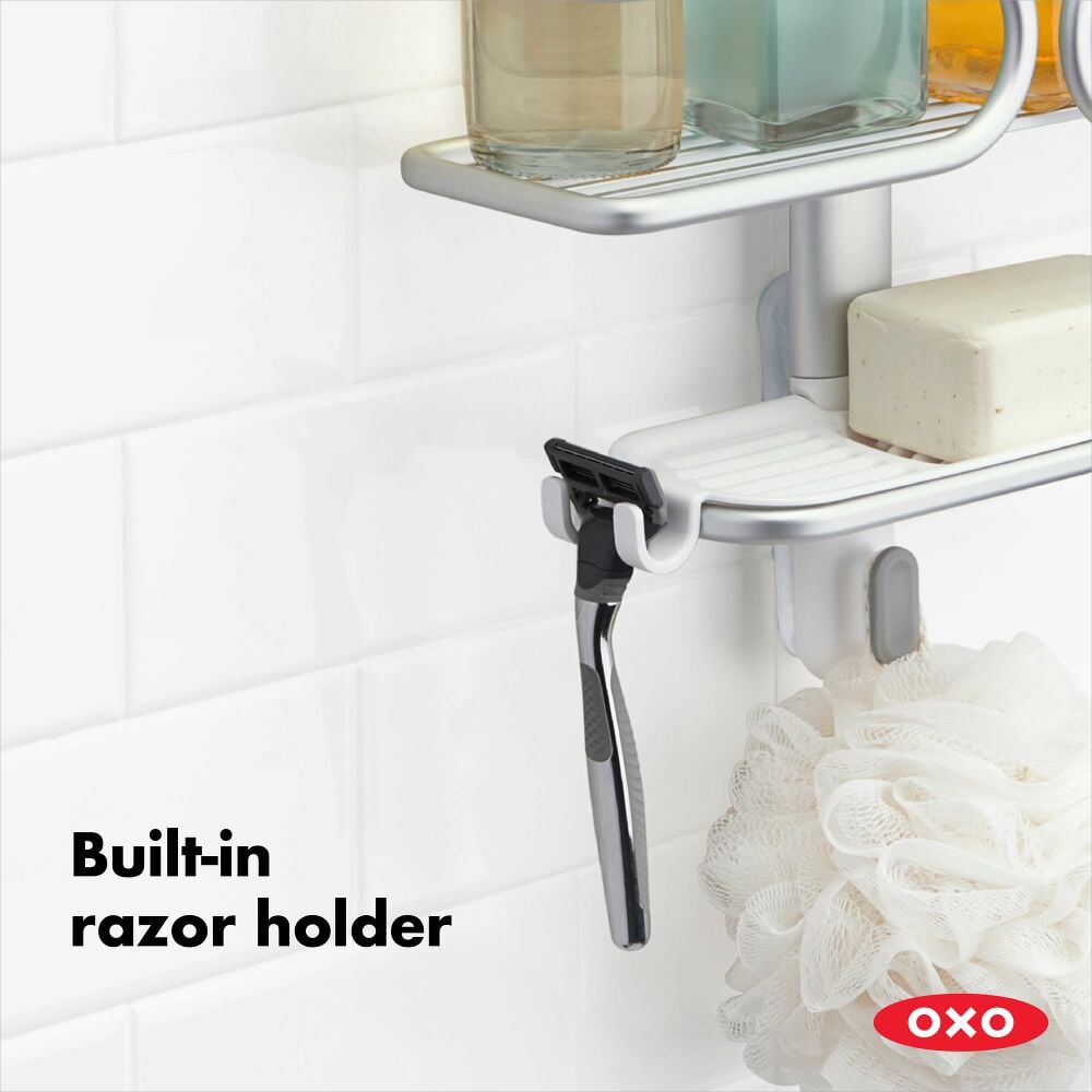Aluminum 3-Tier Shower Caddy M9