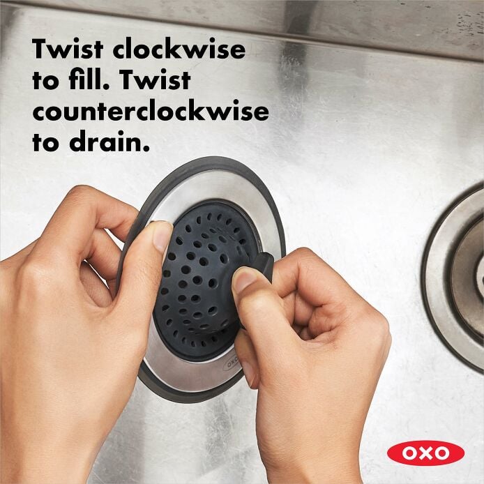 2-in-1 Silicone Sink Strainer with Stopper Q7
