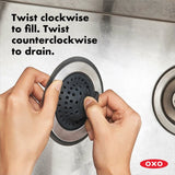 2-in-1 Silicone Sink Strainer with Stopper Y2