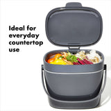 Easy-Clean Compost Bin - 1.75 Gal O9