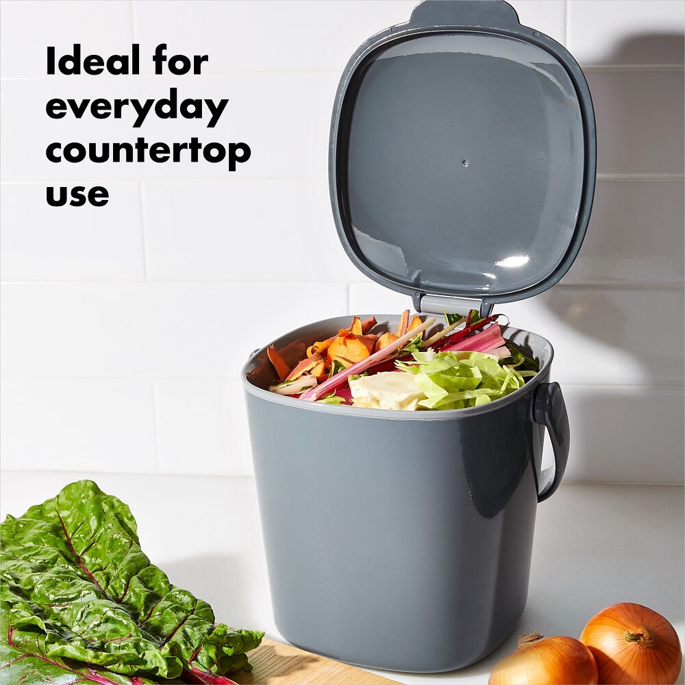 Easy-Clean Compost Bin - 0.75 Gal I6