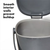 Easy-Clean Compost Bin - 0.75 Gal I6