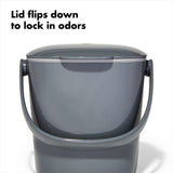Easy-Clean Compost Bin - 0.75 Gal I6