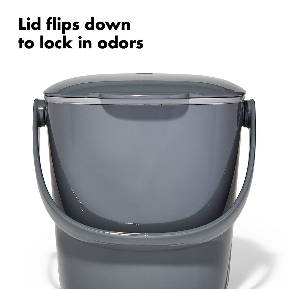 Easy-Clean Compost Bin - 0.75 Gal I6