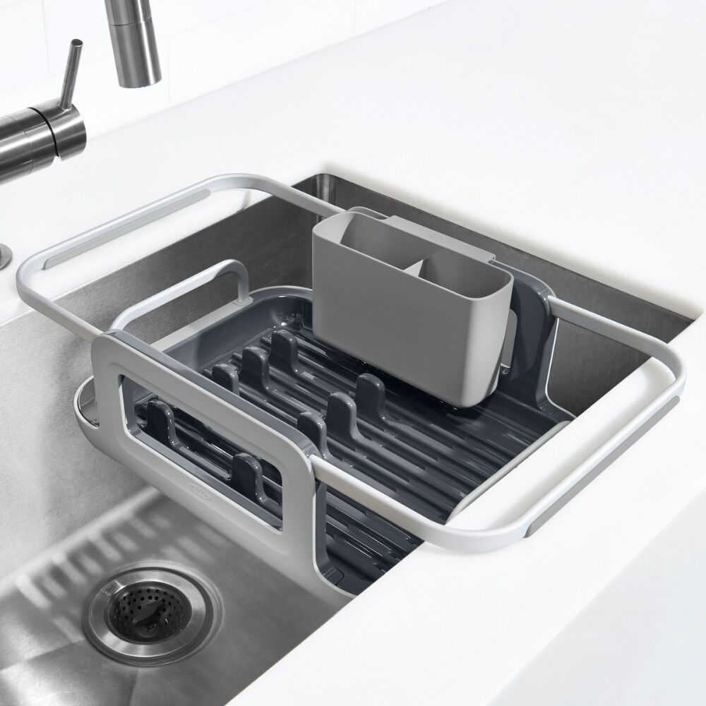Over-the-sink Aluminum Dish Rack E2