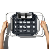 Over-the-sink Aluminum Dish Rack E2