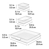 3-piece Refrigerator Tray Set D1
