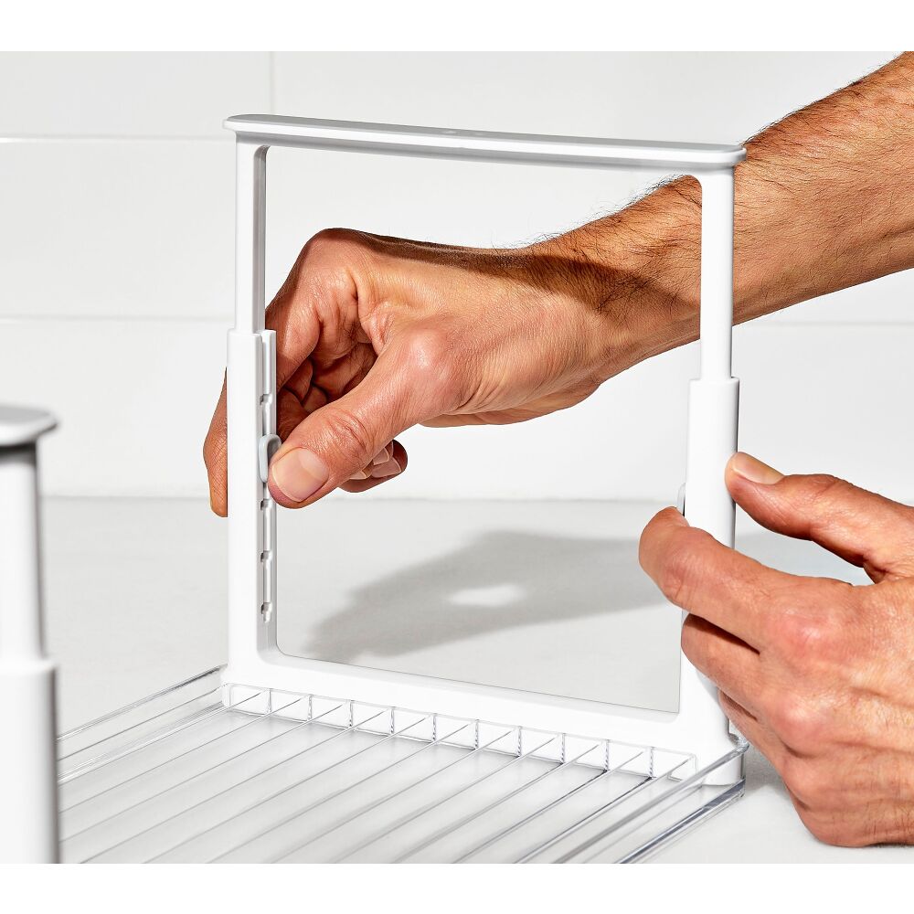 Adjustable Refrigerator Shelf Riser X3
