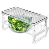 Adjustable Refrigerator Shelf Riser X3