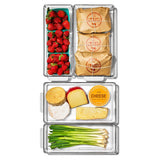 4 Piece Refrigerator Storage Bin Starter Set R5