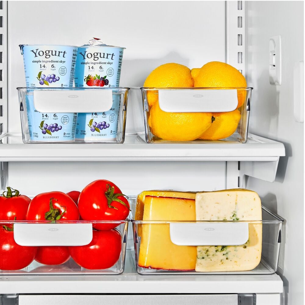 4 Piece Refrigerator Storage Bin Starter Set R5