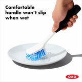 Dish Brush with Scraper H6