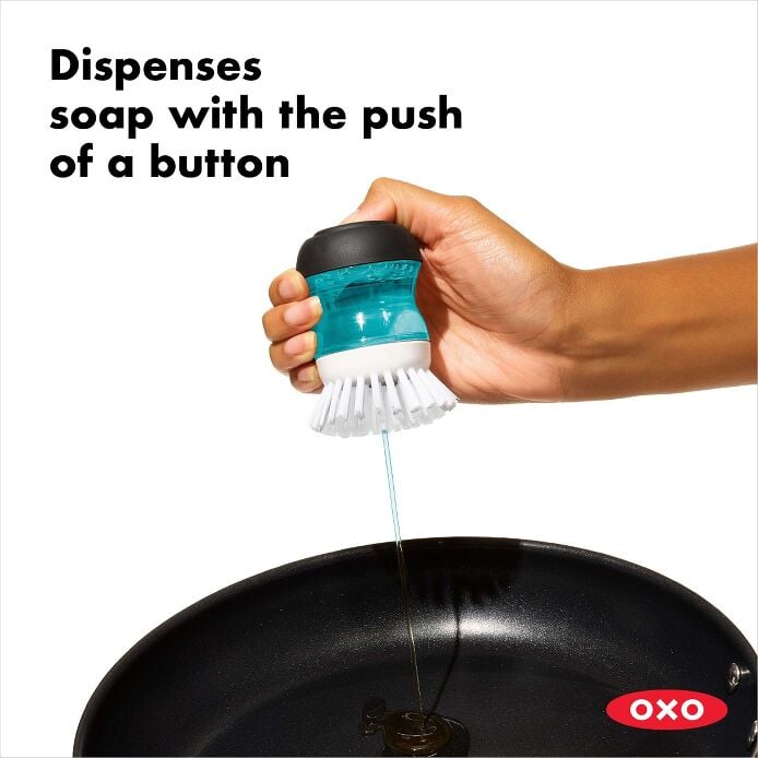 Soap Dispensing Palm Brush Y8