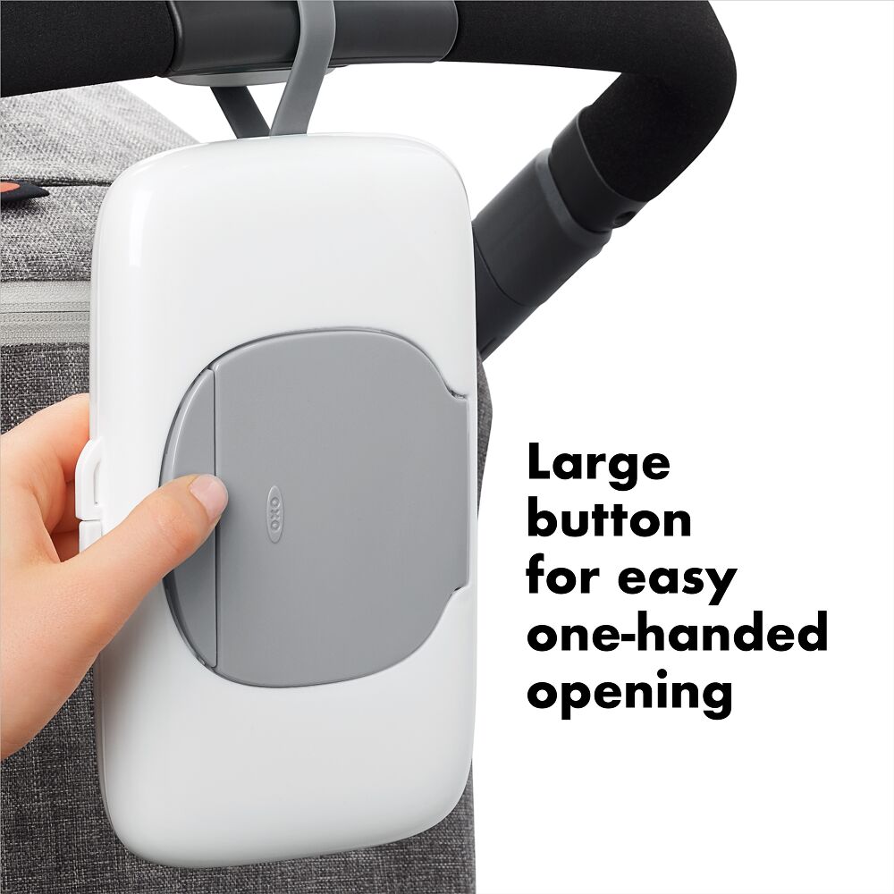OXO TOT 2-Pack On-the-Go Wipes Dispenser, Gray W9