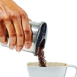 Replacement Coffee Grounds Container for Conical Burr Coffee Grinder - Stainless Steel S4