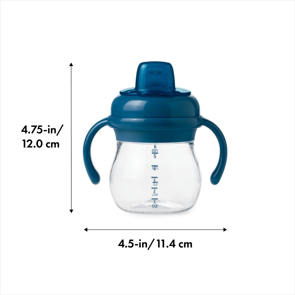 Transitions 6 Oz Soft Spout Sippy Cup with Removable Handles W3
