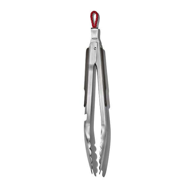 OXO Outdoor 10.5in Camp Stove Tongs with Bottle Opener G6
