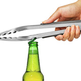OXO Outdoor 10.5in Camp Stove Tongs with Bottle Opener G6
